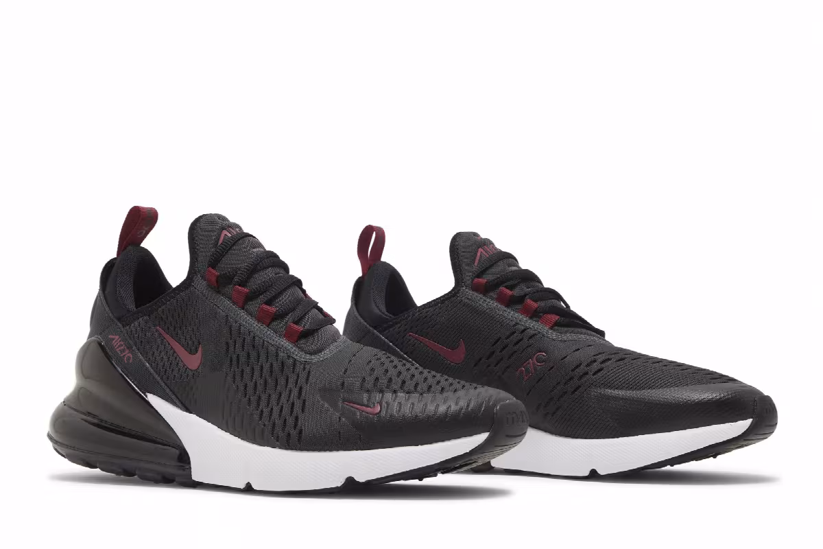 Nike Air Max 270 Anthracite Team Red, view 9