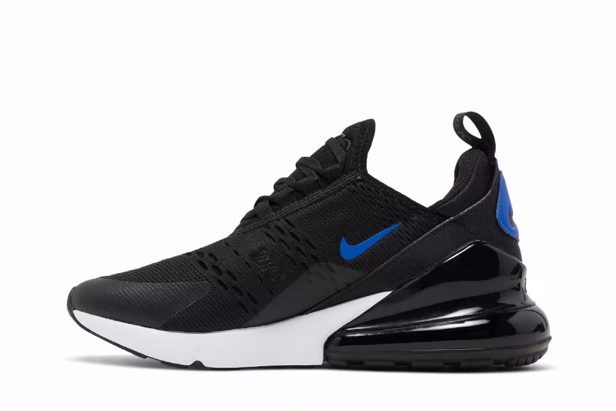 Nike Air Max 270 GS Black Game Royal, view 4