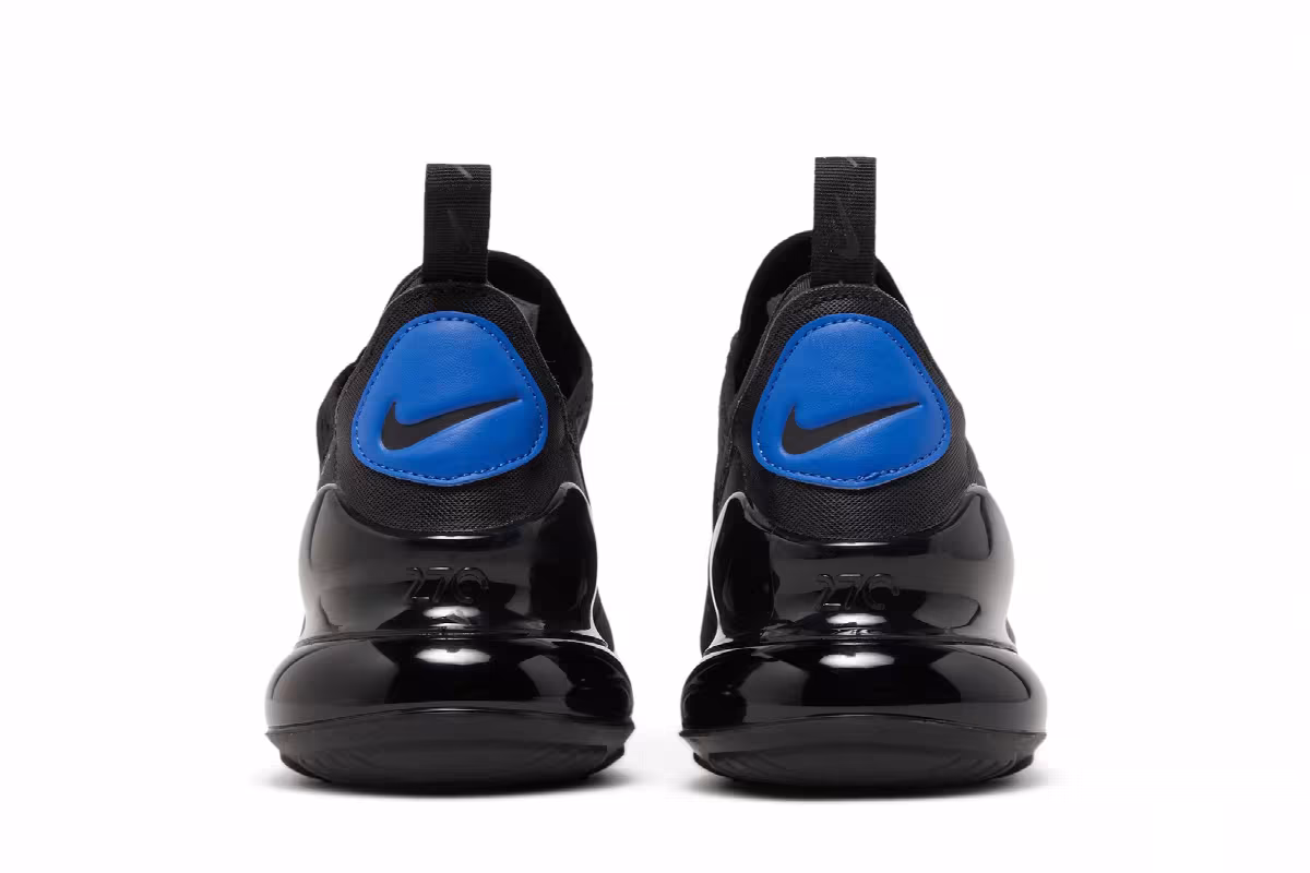 Nike Air Max 270 GS Black Game Royal, view 7