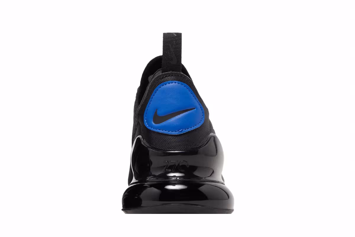 Nike Air Max 270 GS Black Game Royal, view 8