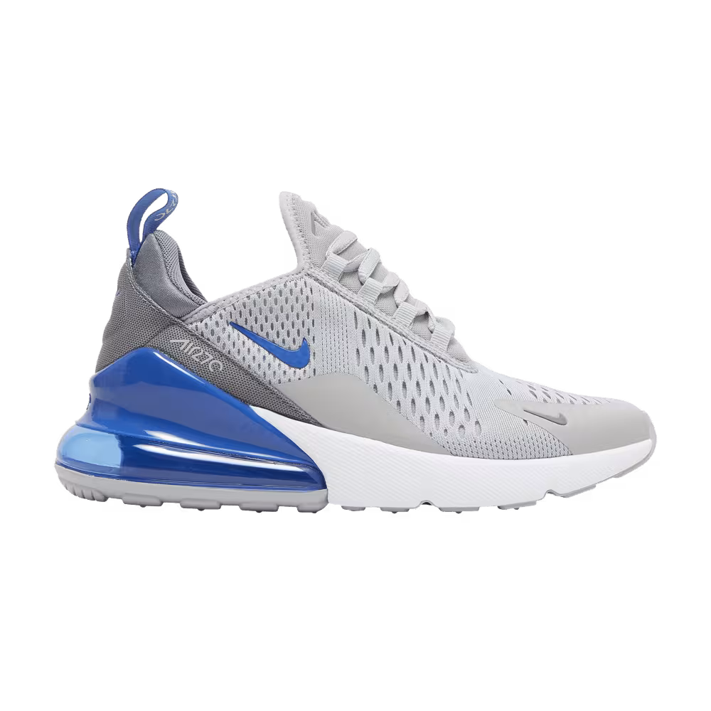 Nike Air Max 270 GS Light Smoke Grey Game Royal