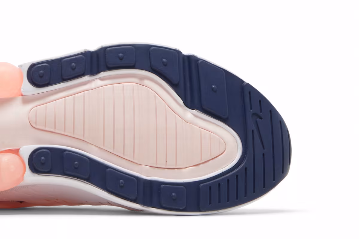 Nike Women's Air Max 270 White Bleached Coral, view 6