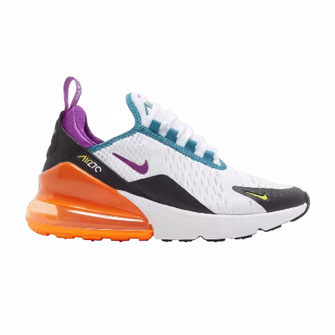 Nike Air Max 270 GS 'White Orange Purple'