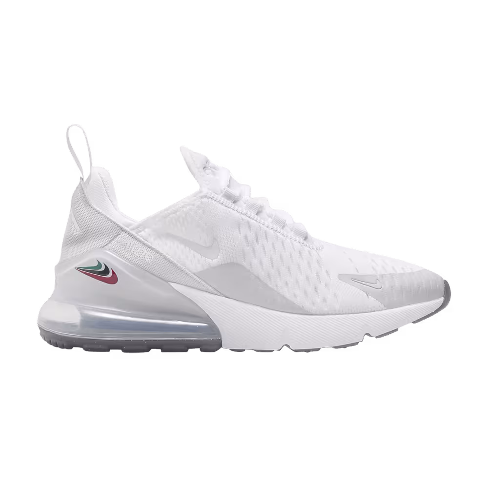 Nike Air Max 270 GS White Grey Fog