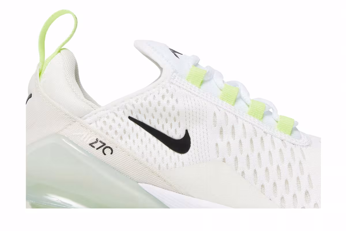 Nike Women's Air Max 270 White Ghost Green, view 3