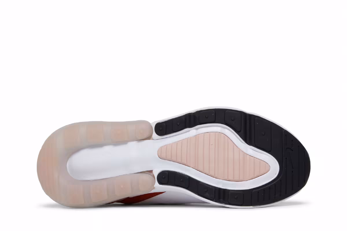 Nike Women's Air Max 270 White Burnt Sunrise, view 5
