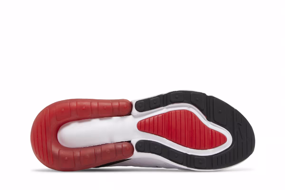 Nike Air Max 270 GS White Siren Red, view 5