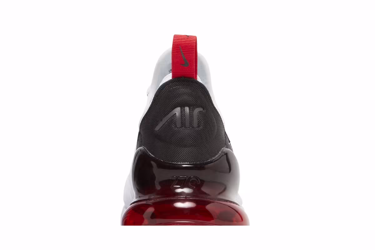 Nike Air Max 270 GS White Siren Red, view 8