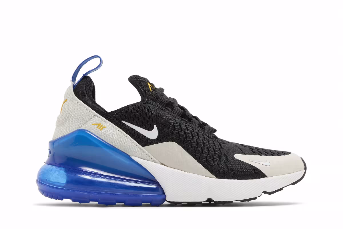 Nike Air Max 270 GS Black Game Royal, view 2