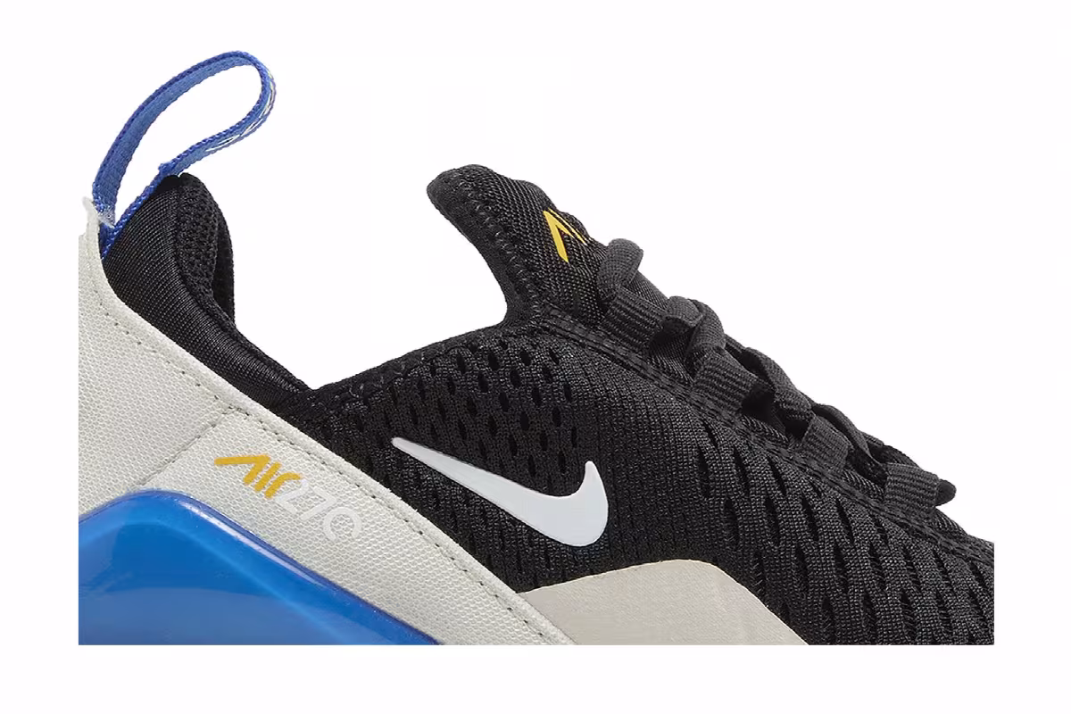 Nike Air Max 270 GS Black Game Royal, view 3