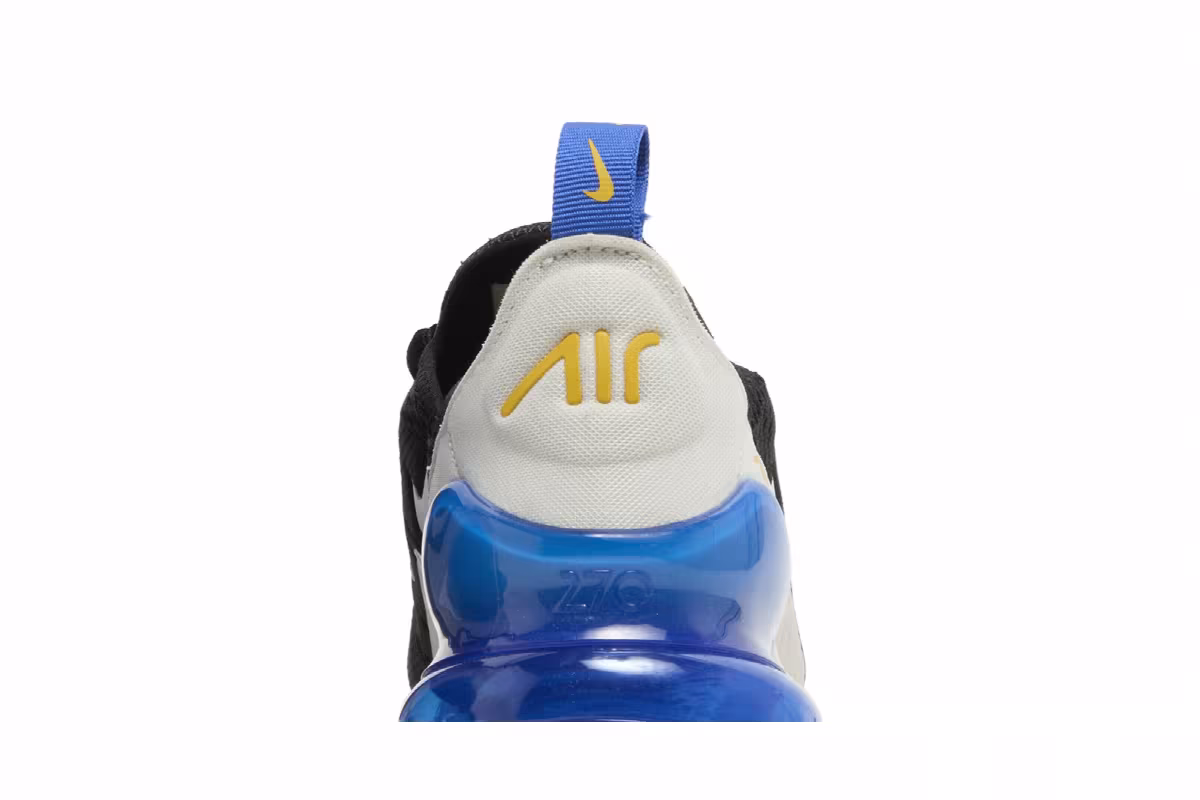 Nike Air Max 270 GS Black Game Royal, view 8