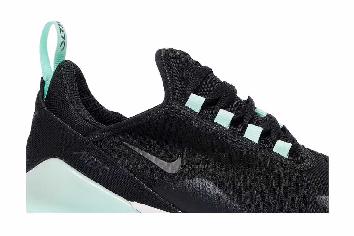 Nike Air Max 270 GS Off Noir Mint Foam, view 3