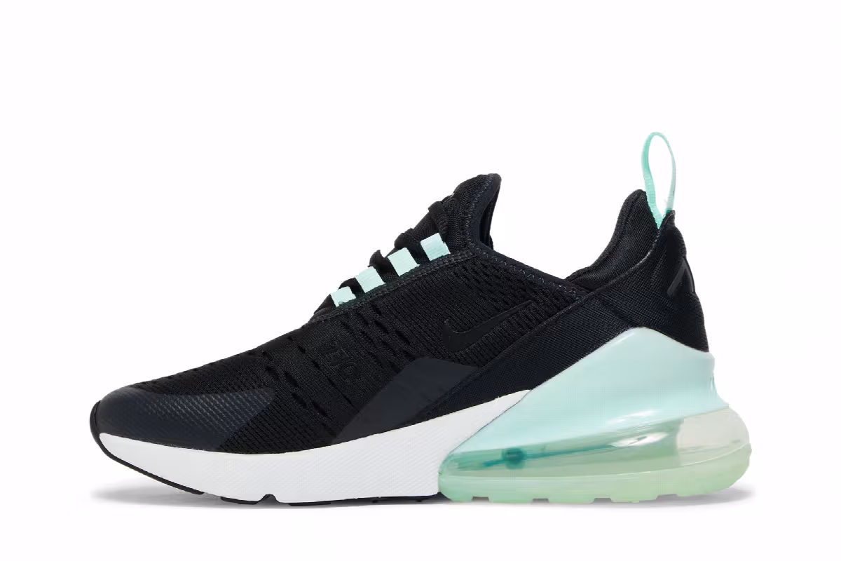 Nike Air Max 270 GS Off Noir Mint Foam, view 4