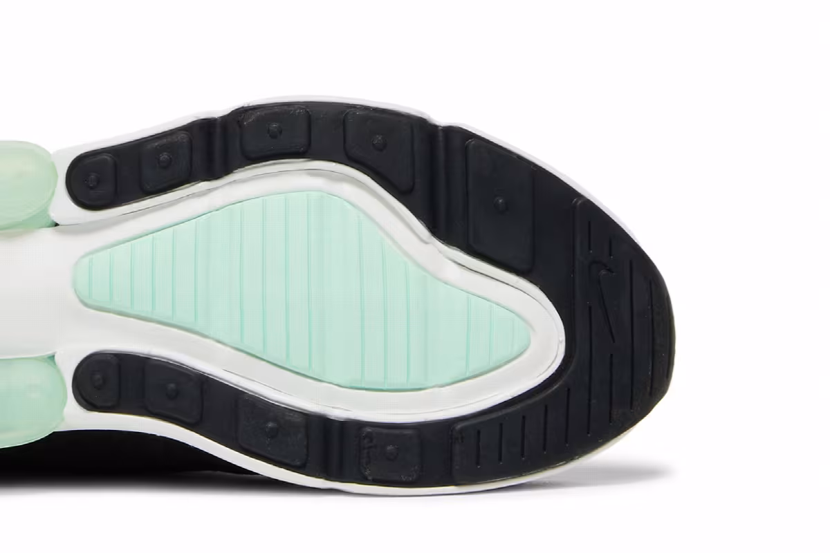 Nike Air Max 270 GS Off Noir Mint Foam, view 6