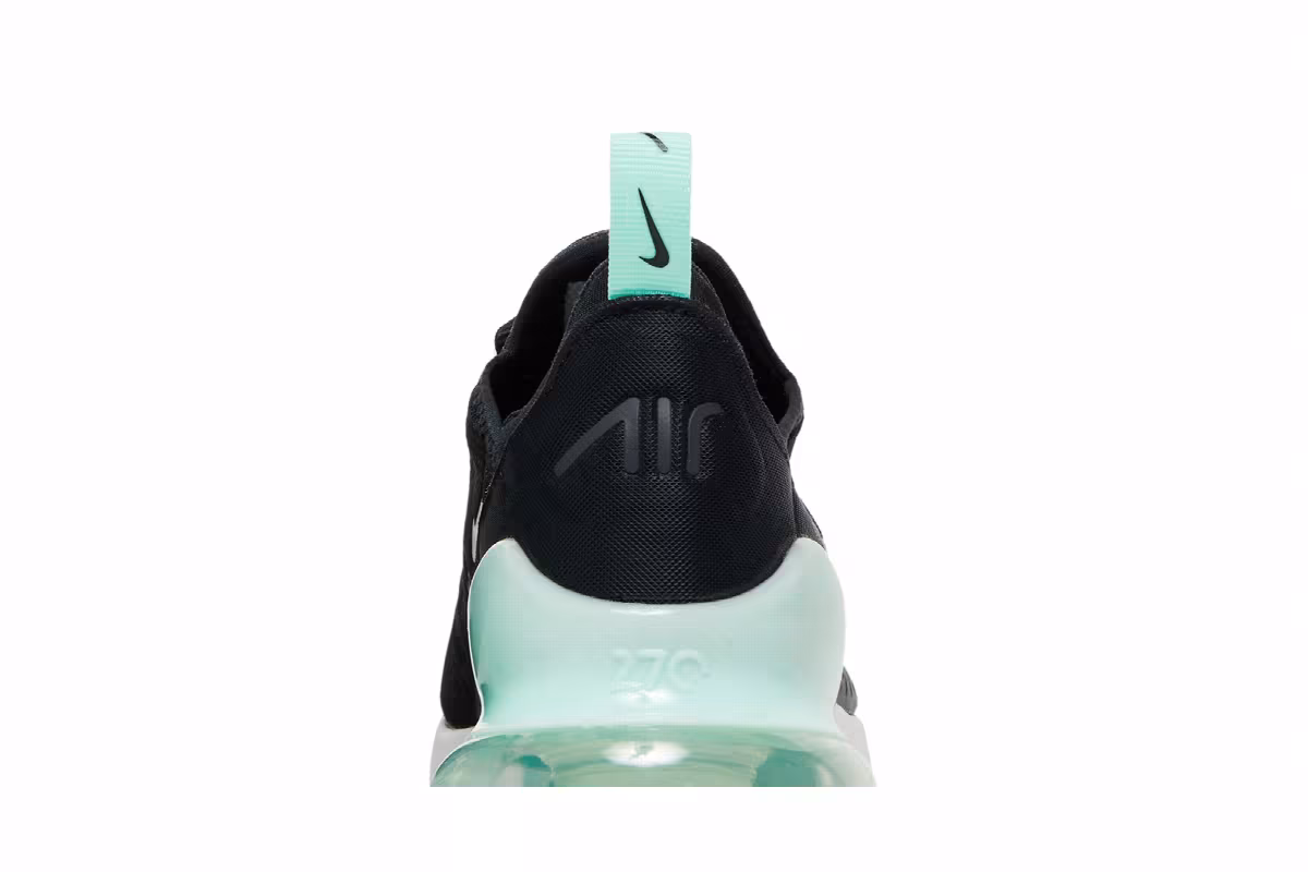 Nike Air Max 270 GS Off Noir Mint Foam, view 8