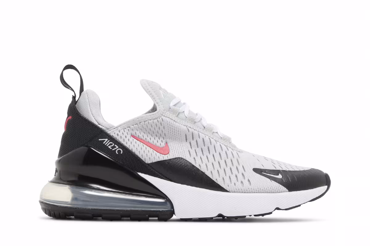 Nike Air Max 270 GS Grey Fog Siren Red, view 2