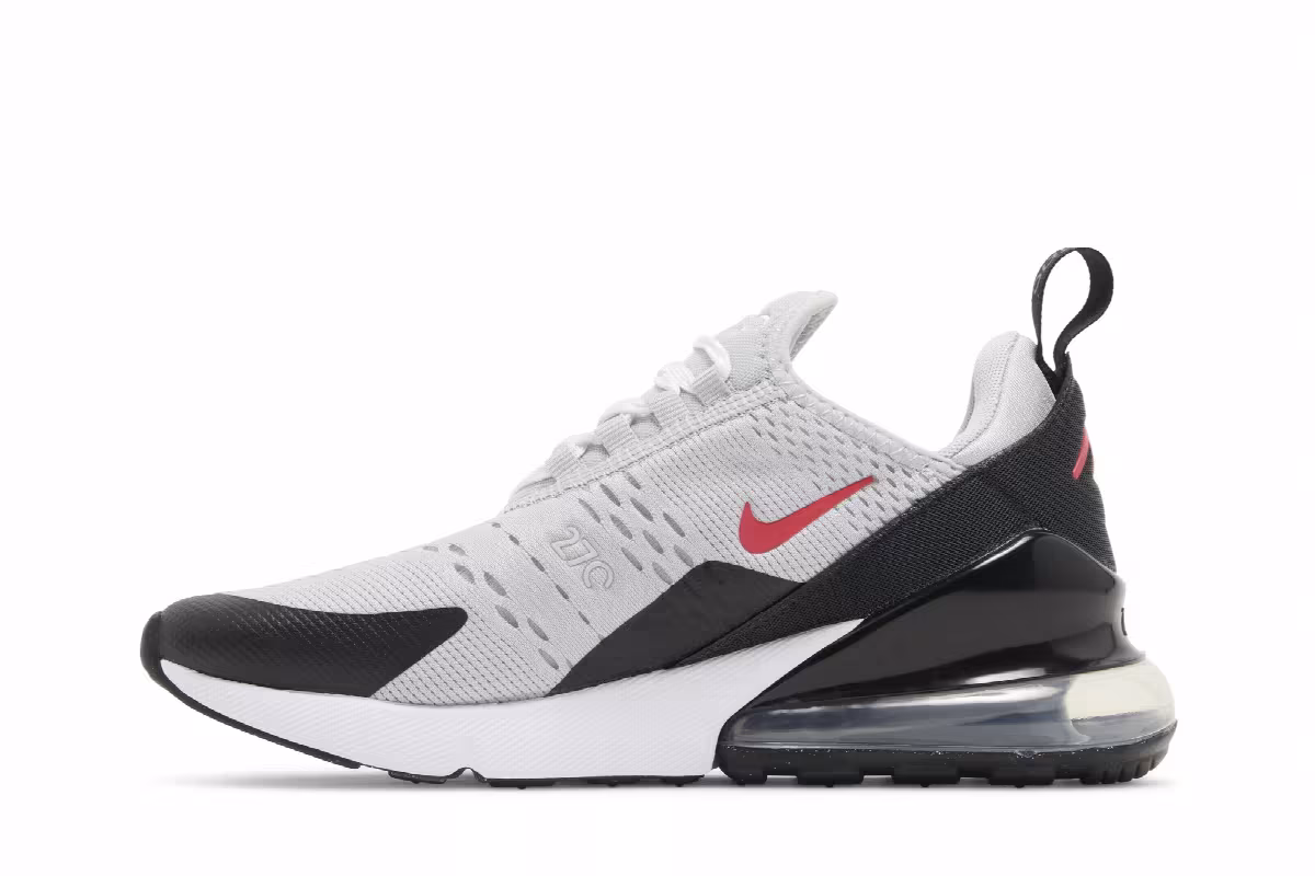 Nike Air Max 270 GS Grey Fog Siren Red, view 4
