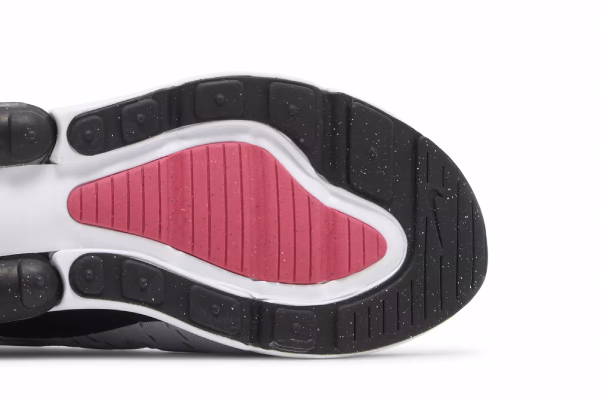 Nike Air Max 270 GS Grey Fog Siren Red, view 6