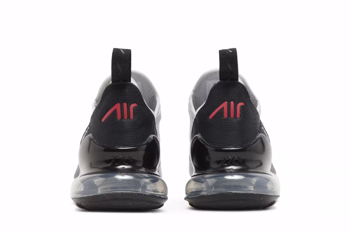 Nike Air Max 270 GS Grey Fog Siren Red, view 7