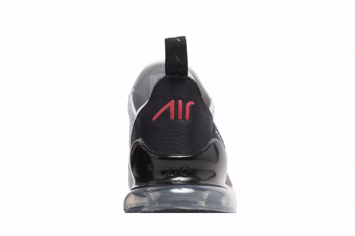 Nike Air Max 270 GS Grey Fog Siren Red, view 8