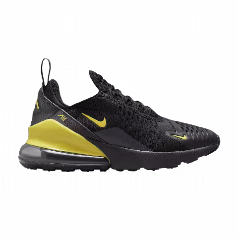 Nike Air Max 270 GS 'Black Yellow Strike'