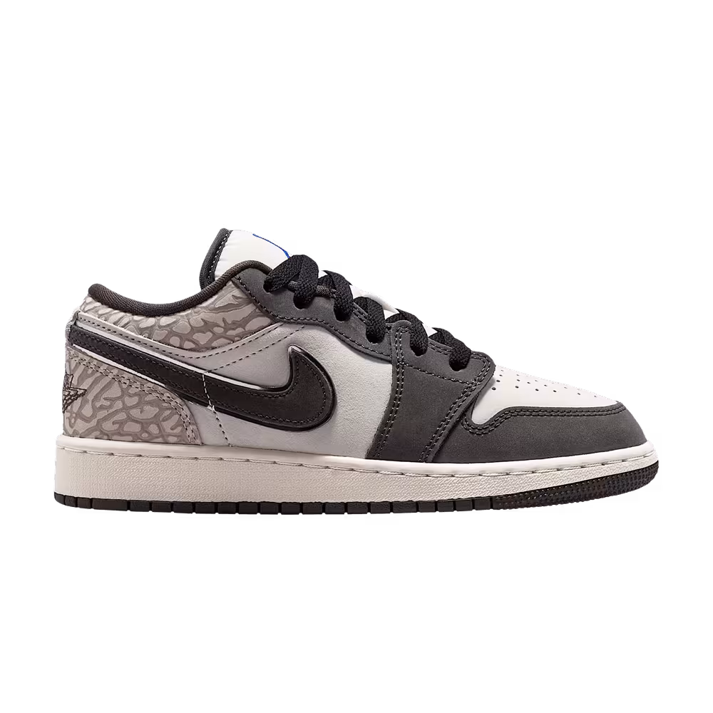 Air Jordan 1 Low SE GS Sail Deep Pewter