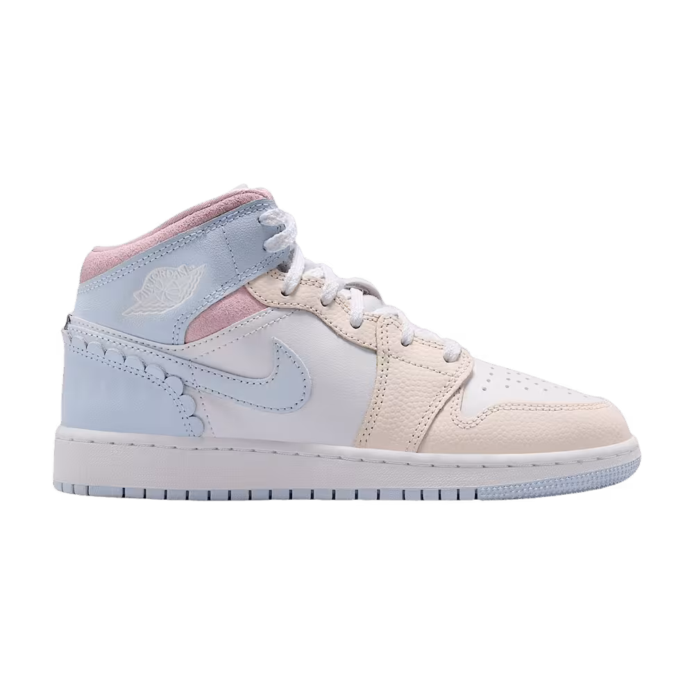Air Jordan 1 Mid SE GS Half Blue