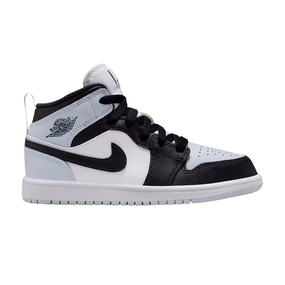 Air Jordan 1 Mid PS Black Aura Squadron Blue