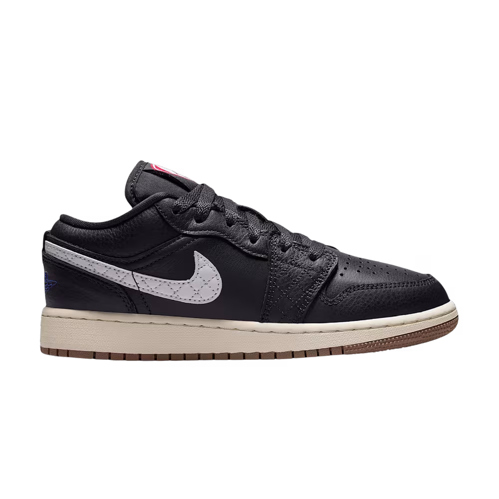Air Jordan 1 Low SE GS Off-Noir University Red Sail