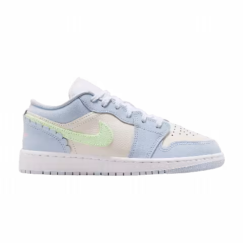 Air Jordan 1 Low SE GS 'Half Blue Sail'
