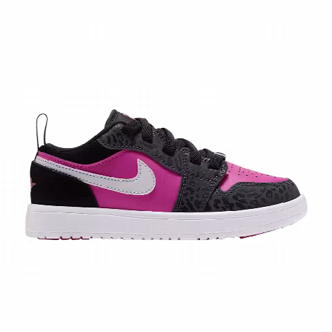 Air Jordan 1 Low Alt SE PS 'Black Anthracite White Laser Fuchsia'