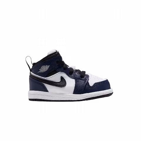 Air Jordan Jordan 1 Mid TD 'White College Navy White Tech Grey'