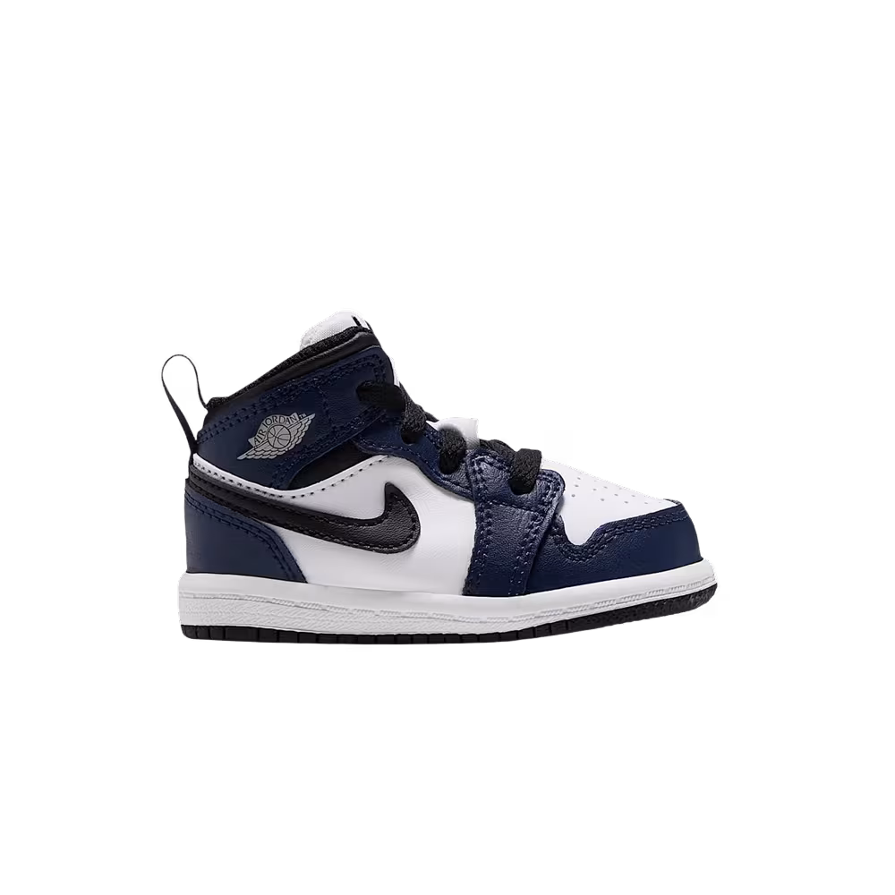 Air Jordan Jordan 1 Mid TD White College Navy White Tech Grey