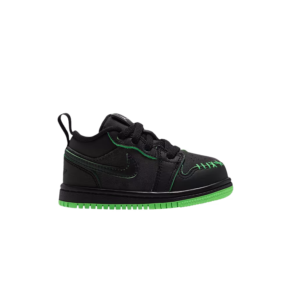 Air Jordan Jordan 1 Low SE TD Black Scream Green Dark Smoke Grey Black