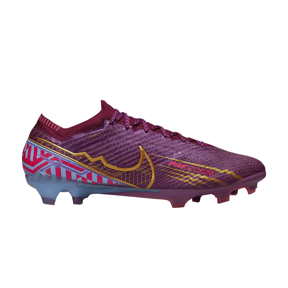 Kylian Mbappé x Nike Zoom Mercurial Vapor 15 Elite FG Dark Beetroot
