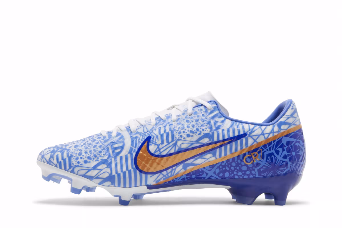 Nike Zoom Mercurial Vapor 15 Academy CR7 MG Azulejo, view 4
