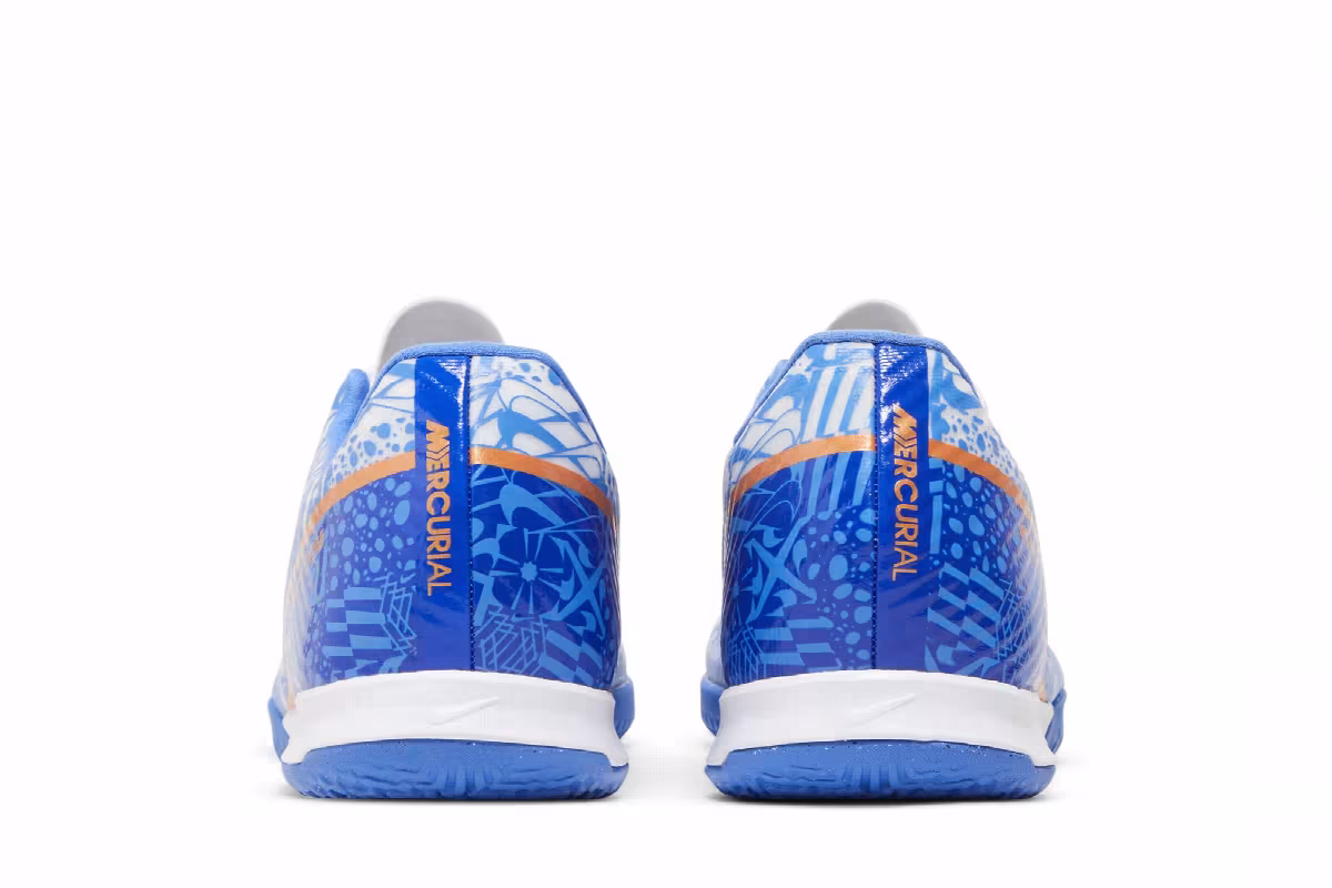 Nike Zoom Mercurial Vapor 15 Academy CR7 IC Azulejo, view 7