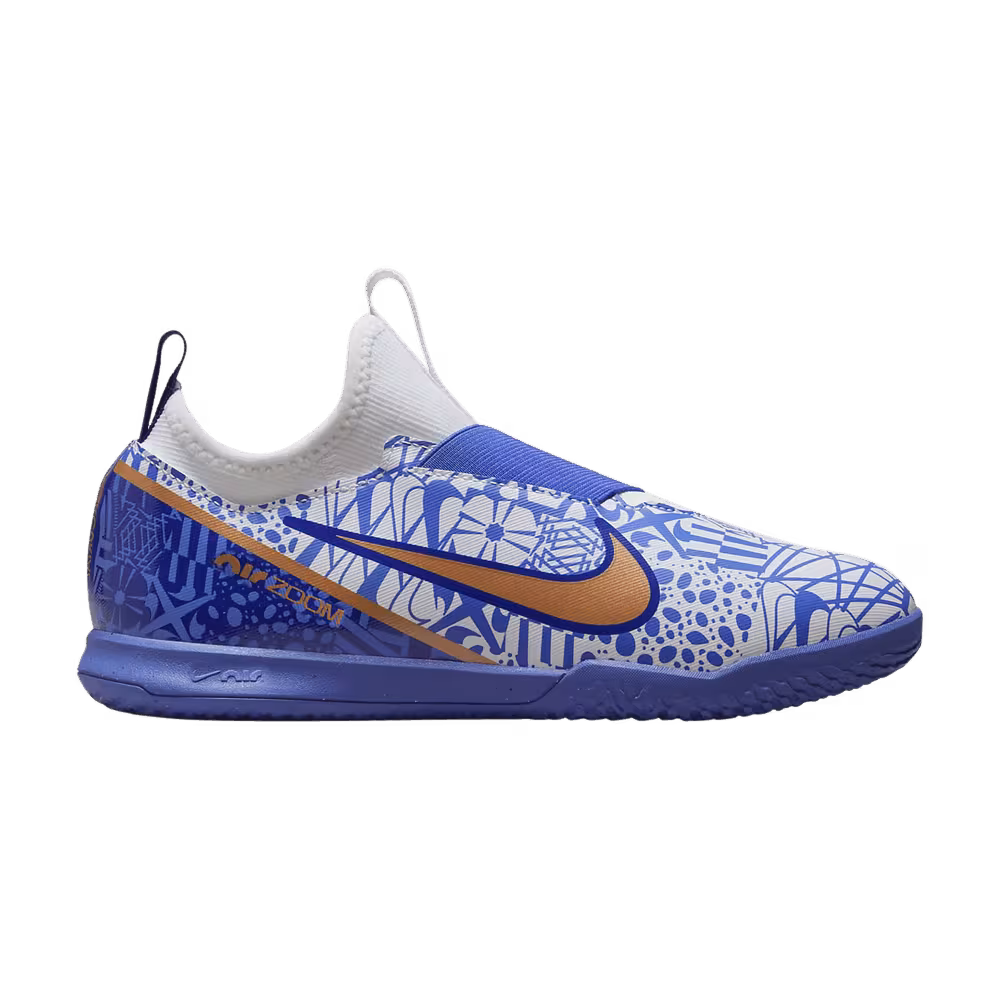 Nike Zoom Mercurial Vapor 15 Academy CR7 IC GS Azulejo