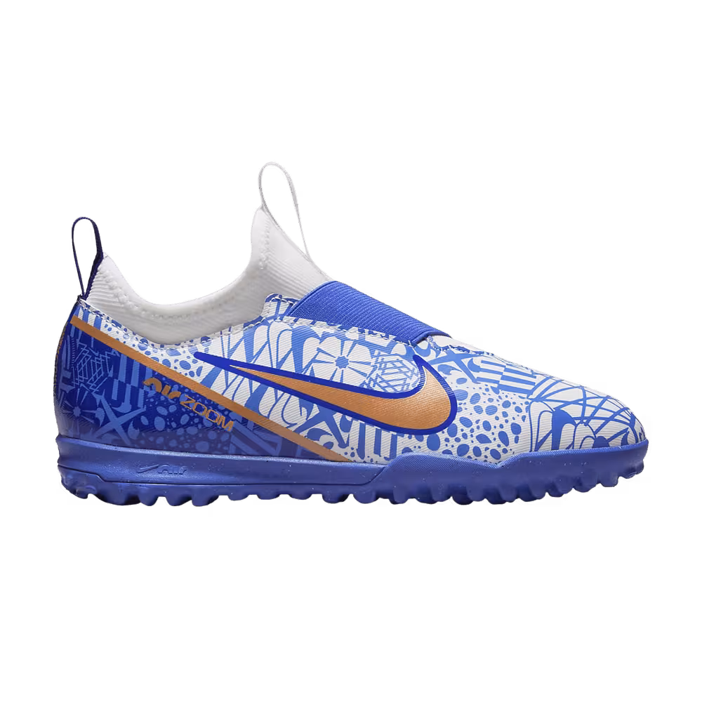 Nike Zoom Mercurial Vapor 15 Academy CR7 TF GS Azulejo