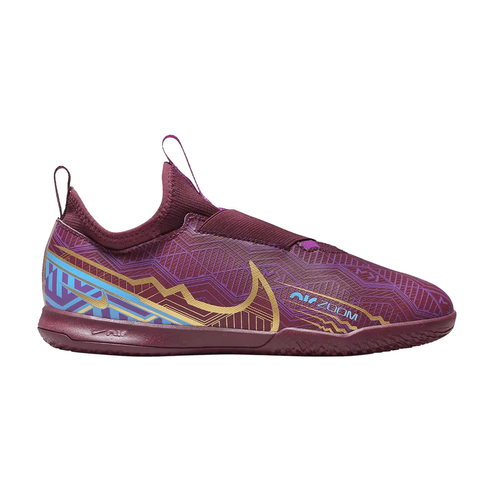 Nike Kylian Mbappé x Zoom Mercurial Vapor 15 Club IC GS Dark Beetroot
