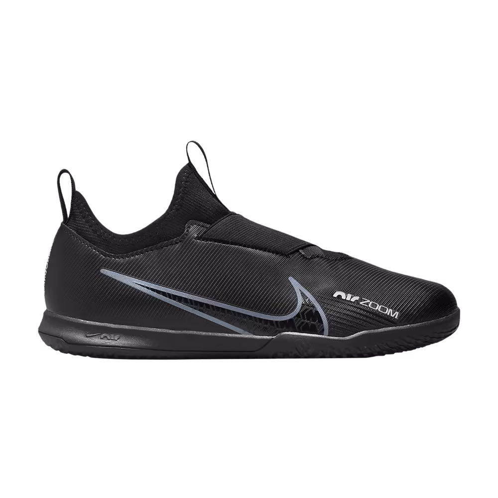 Nike Zoom Mercurial Vapor 15 Academy IC GS Black Dark Smoke Grey