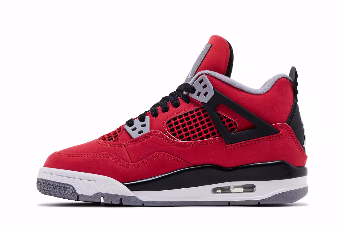 Air Jordan 4 GS Toro Bravo 2026, view 4