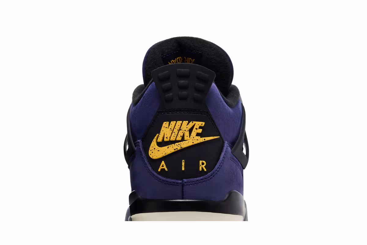 Air Jordan 4 GS Lakers, view 8