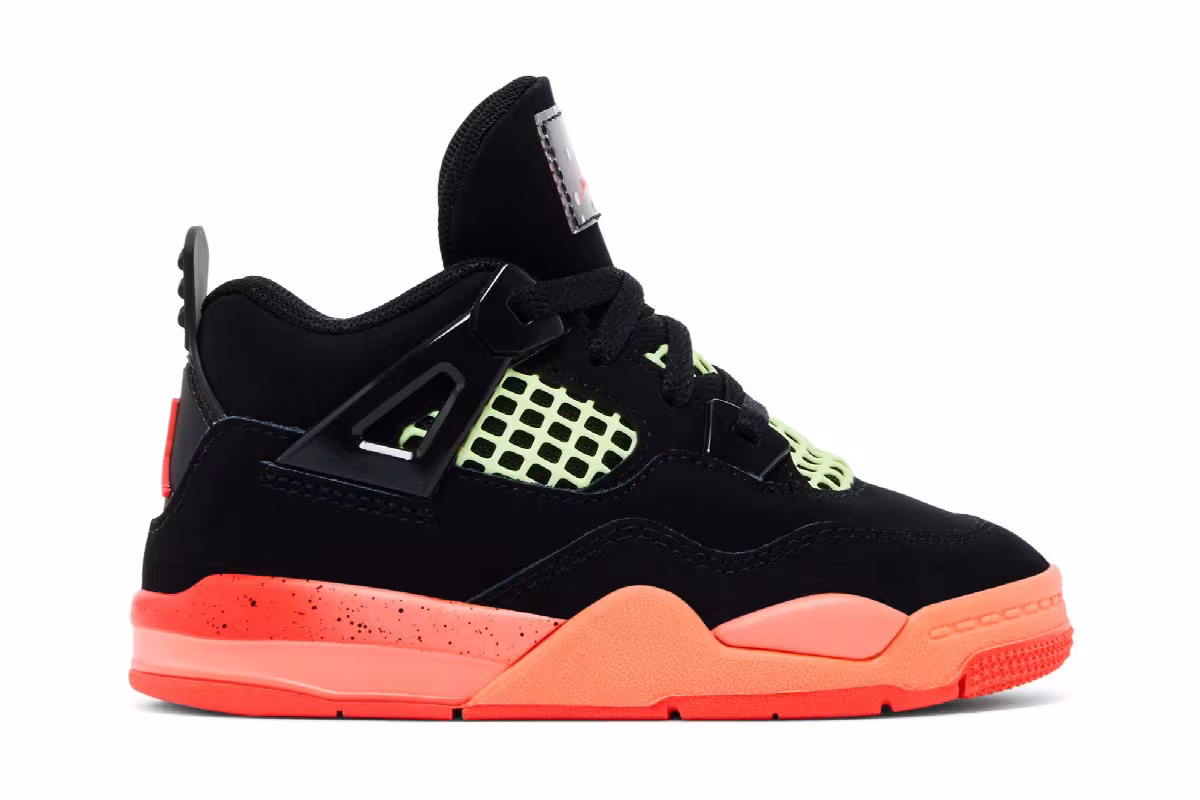 Air Jordan 4 TD Black Infrared 23, view 2