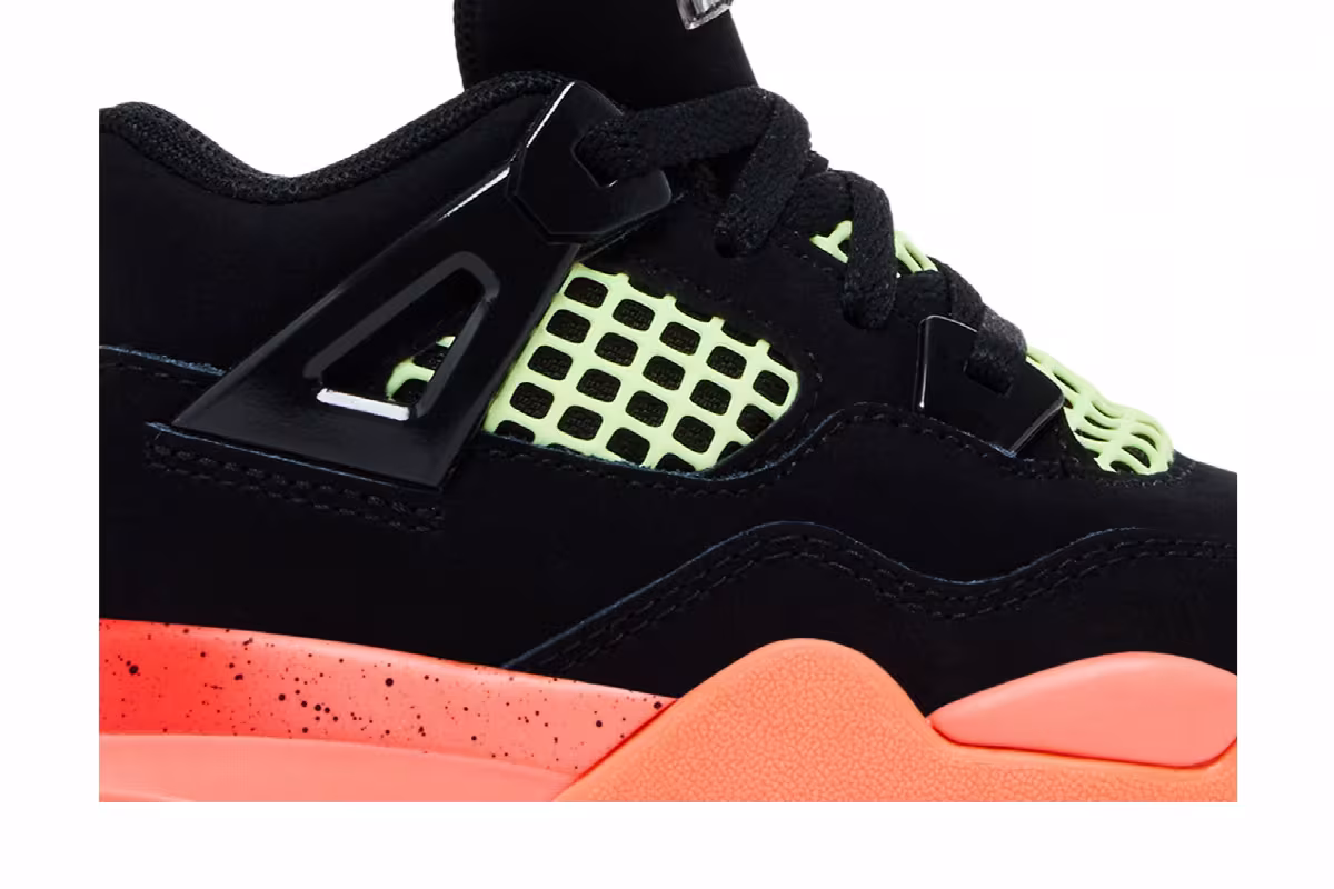 Air Jordan 4 TD Black Infrared 23, view 3