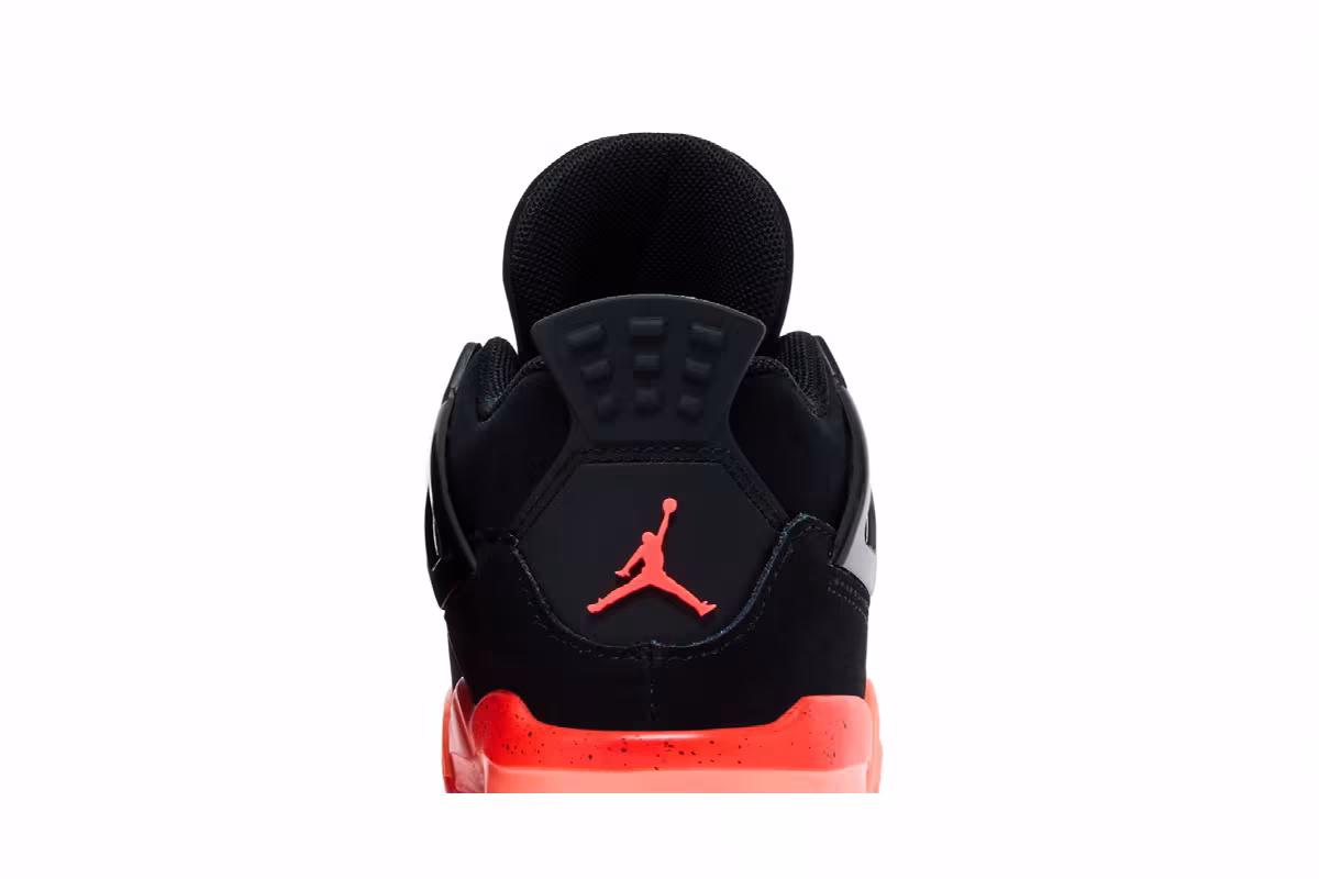 Air Jordan 4 TD Black Infrared 23, view 8