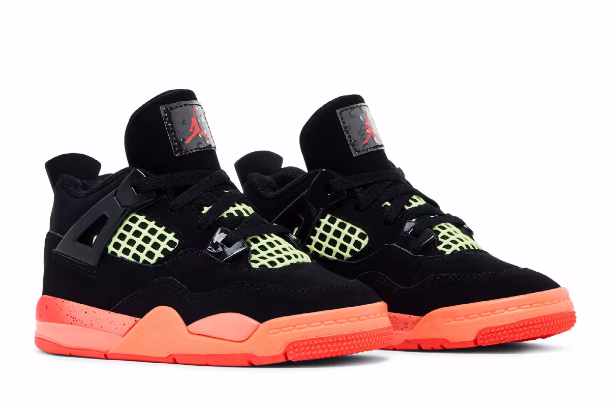 Air Jordan 4 TD Black Infrared 23, view 9