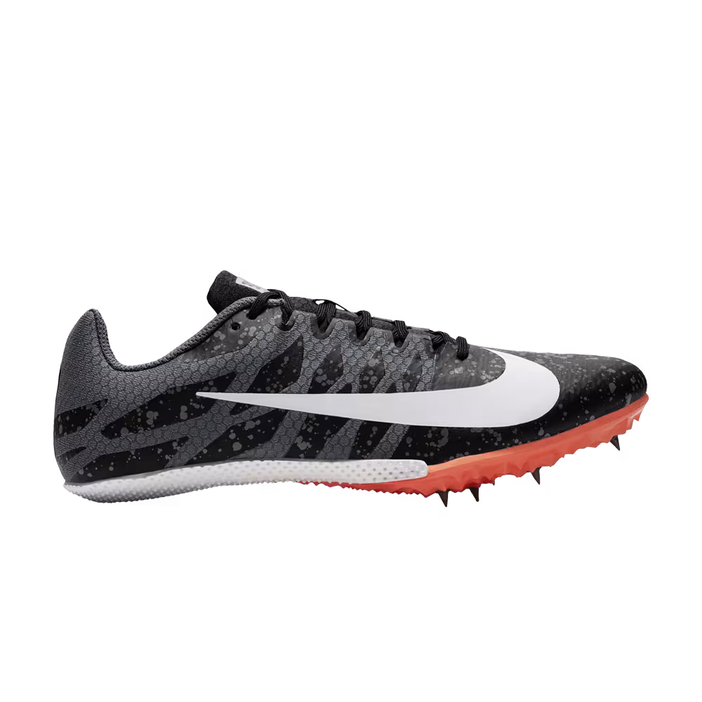 Nike Zoom Rival S 9 Black Iron Grey Hyper Crimson