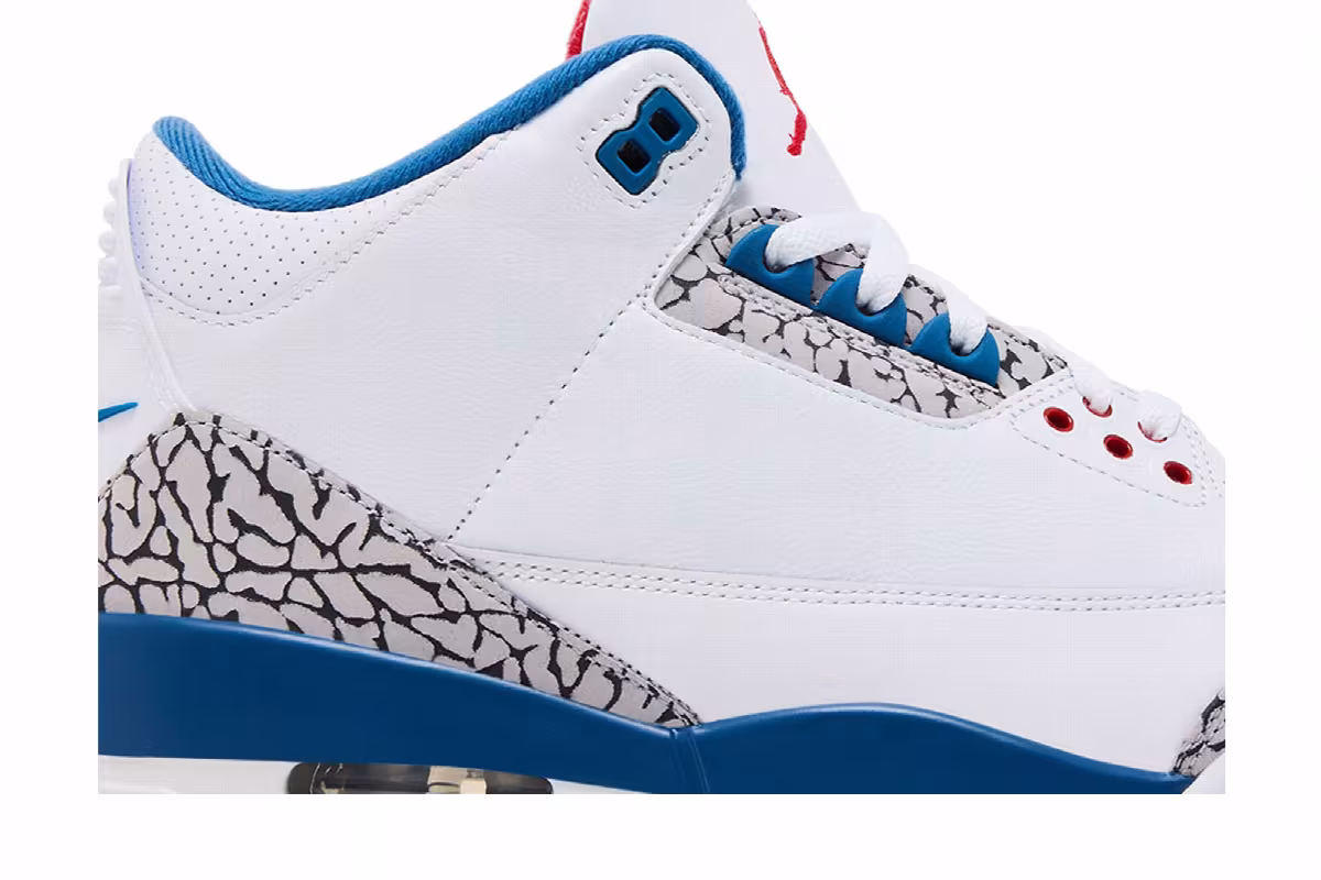 Air Jordan 3 True Blue 2026, view 3