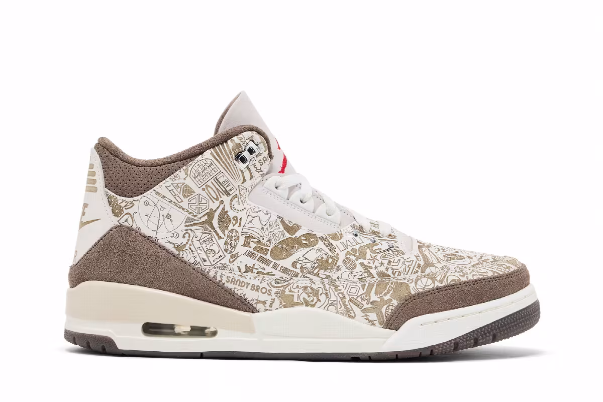 Air Jordan 3 Laser Palomino, view 2
